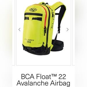 NWT BCA Float 22 - Float avalanche airbag system for Ski / Snowboarding activity